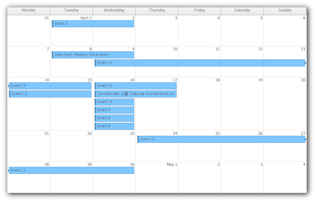 DayPilot Pro for ASP.NET MVC 7.3 SP3