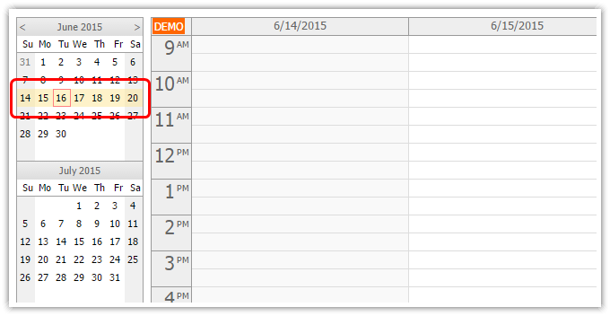 DayPilot Pro for JavaScript 8.0 SP2