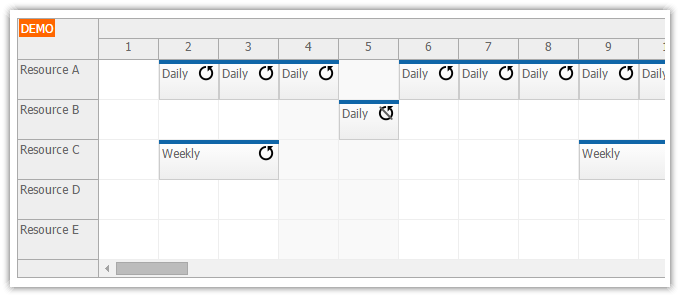 Tutorial: ASP.NET MVC 5 Scheduler with Recurring Events
