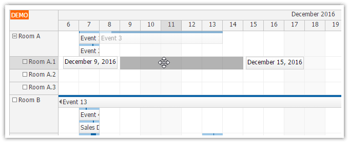 DayPilot Pro for ASP.NET MVC 8.3