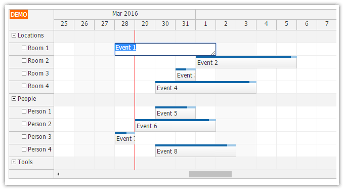 DayPilot Pro for ASP.NET WebForms 8.2 SP1