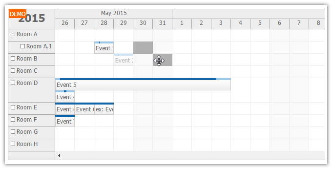 DayPilot Pro for Java 8.0