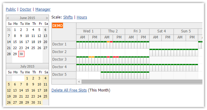 Tutorial: ASP.NET Doctor Appointment Scheduling (C#, VB.NET, SQL Server)