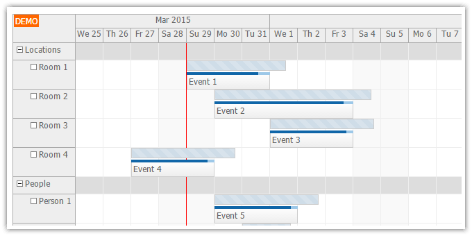 DayPilot Pro for JavaScript 8.1 SP5