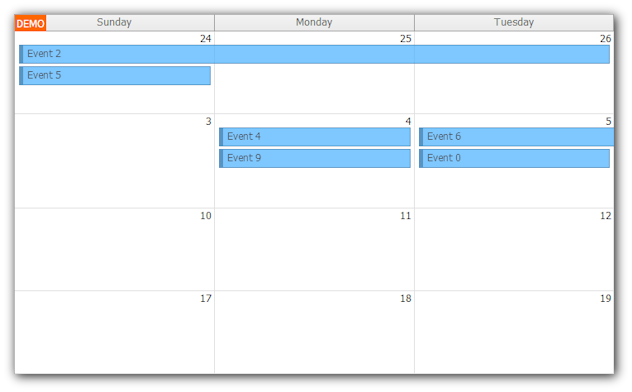 DayPilot Pro for JavaScript 1.0 rc1