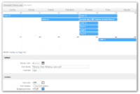 Online CSS Theme Designer for Monthly Calendar