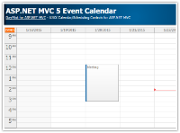 Tutorial: ASP.NET MVC 5 Event Calendar