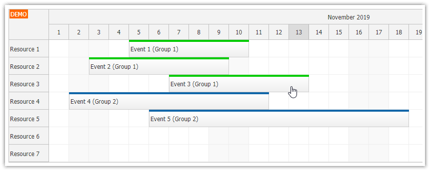 javascript-scheduler-highlighting-related-events.png